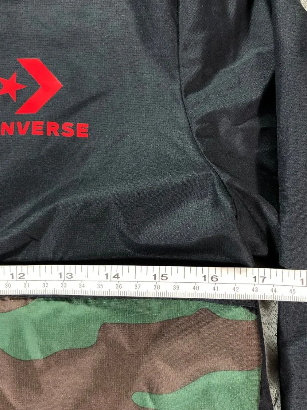 Converse Boys Camo Colorblock Windbreaker Jacket - Size M (10-12 Years) New NWT
